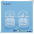 plastic clear custom baby shampoo cap blue shampoo bottle cap